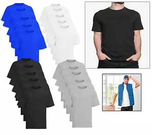 5er Pack High-Quality Arbeit's Sport Herren T-Shirt JHK Baumwolle 90°C Waschbar - Bild 1 von 11