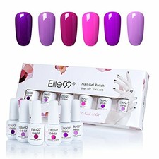 Elite99 6Pz Gift Set - UV LED Soak Off Gel Polish Smalto Semipermanente Set K...