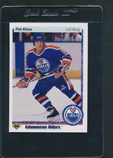 1990/91 Upper Deck #282 Petr Klima Oilers Signed Auto *D3211