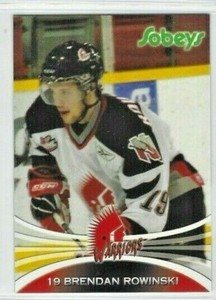 2008-09 Moose Jaw Warriors (WHL) Brendan Rowinski