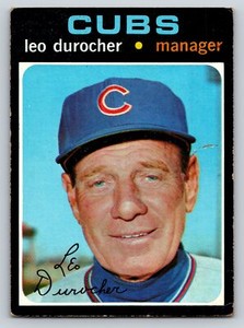 Topps 1971 Leo Durocher #609