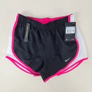 Nike Womens Shorts Extra Small Black Dri-Fit Running Training Workout Ladies - Picture 1 of 10