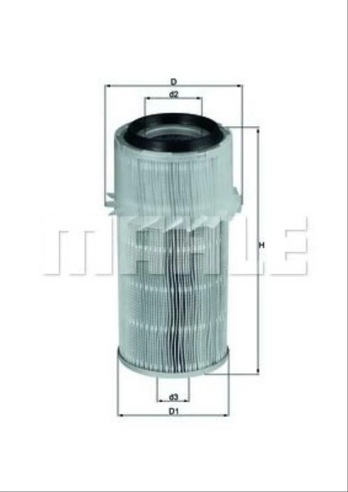 1x Original MAHLE LX 682 Luftfilter - Bild 1 von 1