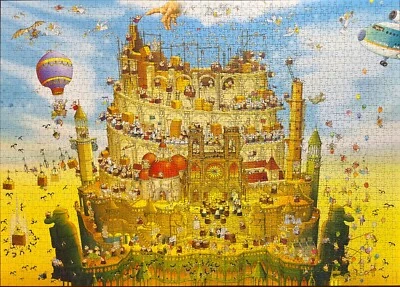 Heye 2000 Piece Jigsaw Puzzle / That's life, High Above / Marino /Art #30014 - Image 1 of 4