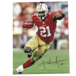 Autógrafo Firmado Frank Gore San Francisco 49ers NFL #21 8x10 Foto JSA - Imagen 1 de 1