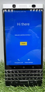 Blackberry KEYone 4,5" BBB100-1 argent 3 Go RAM 32 Go stockage Android8.1 débloqué - Photo 1 sur 5