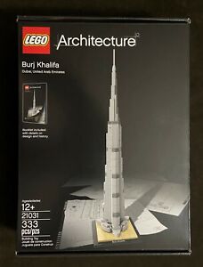 LEGO Architecture Burj Khalifa 21031 Dubai Landmark Retired NEW