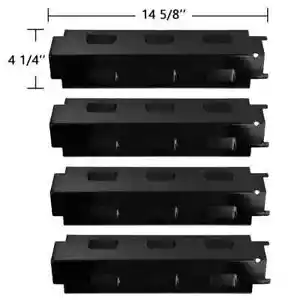 Flame Tamers Universal BBQ Grill Heat Tents (Set of 4) Shield Protect Burners - Picture 1 of 12