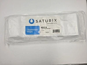 Saturix Disposable Dry Sterile Microfiber Mop: Light Weight (MD216S) 5 pack - Picture 1 of 2