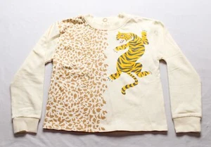 Finding Foxtale Girl's Long Sleeve Claws Out Sweater AW5 Cream Sand Size 8 NWT - Picture 1 of 3