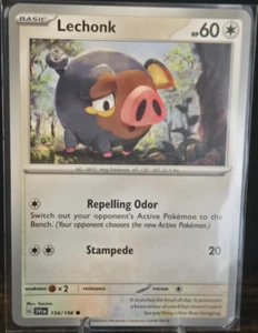 Pokémon TCG - Lechonk - 154/198 - Scarlet & Violet - Picture 1 of 2