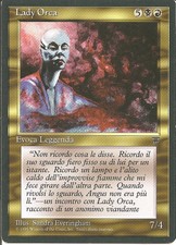 MTG-Lady Orca-Lady Orca-Legends/Legends