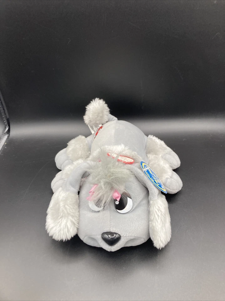 Cachorros Libra Cachorros Meneando 11" Gris Peluche Perro Ladridos Moveos Cola 2000 Jakks B3 Foto 1 de 4