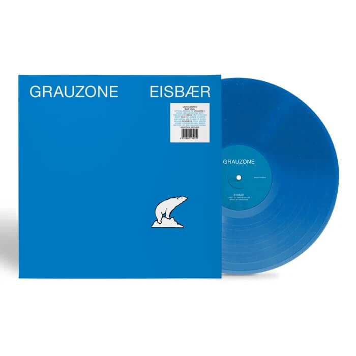 GRAUZONE Eisbär - LP  (12") / Blue Vinyl (2025) - Bild 1 von 1