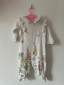 Next floral babygrow - Picture 1 of 2