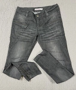 Ageha @ Shibuya Western Glove Works Skinny BLK Jeans Damen S 29x30 Leg Zipper - Bild 1 von 20