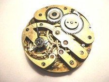 Vintage Pocket Watch Movement with Dial