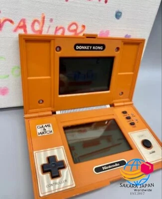 Nintendo Game And Watch Donkey Kong DK-52 Multischermo Funzionante Usato 1982 Giappone - Immagine 1 di 4
