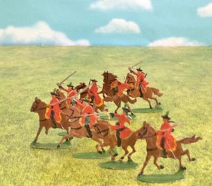 30MM FLAT ZINNFIGUREN 7 YEARS WAR CAVALRY IN ORIGINAL FACTORY BOX & PAINTING - Picture 1 of 4