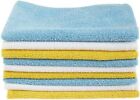 Basics Microfiber Cleaning Cloths, Non-Abrasive, Reusable and Washable, Pack of 