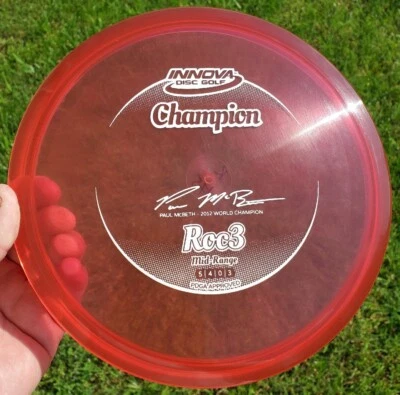 New! 2012 1x McBeth Innova Champion Roc3 - 175 Grams, 9.5/10 - Image 1 of 4