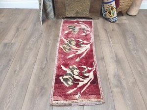 Living Room Rug, Turkish Rug, Vintage Rug, Handmade Rug, Wool Rug, Entryway Rug - Picture 1 of 10