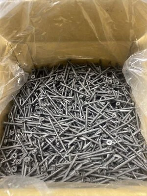 Nuevo Hilti 2.500 piezas Tornillo para paneles de yeso 7 x 2-1/2" Negro fino #84319 Foto 1 de 4