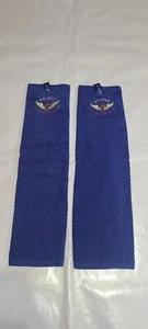 NUEVO DE COLECCIÓN THE OLYMPIC CLUB U.S. TOALLA DE GOLF ABIERTA 2012 23X15 AZUL LOTE DE 2 - Imagen 1 de 4