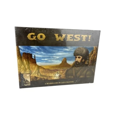 Mayfair Phalanx Strategy Games Go West Historical Family Board Game English NEW - Image 1 of 2