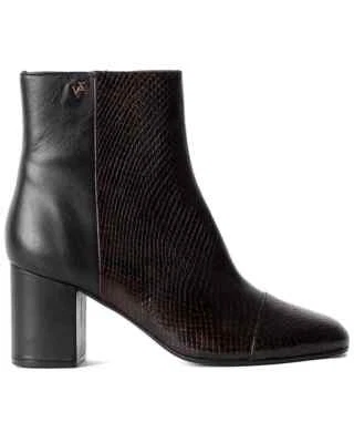 Botas de tornozelo Zadig & Voltaire Lena couro selvagem zíper lateral cobra $558 tamanho 38/7.5 NOVO - Imagem 1 de 4