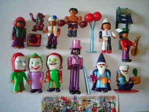 KINDER SURPRISE SET - CARNIVAL FAIR FANTASY PEOPLE 1999 TOYS FIGURES MINIATURES - Picture 1 of 1