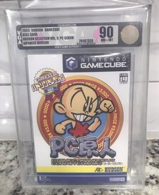 Nintendo VGA 90 Hudson Pc Genjin Japanese GameCube Sealed Bonk PSA Wata Mint