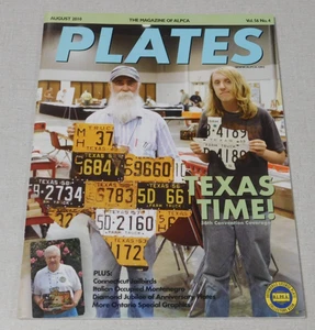 ALPCA PLATES magazine August 2010 Arlington license plate convention - Picture 1 of 1
