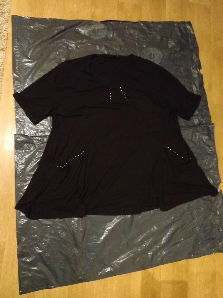 Mia Moda Shirt Schwarz Ca Gr 58 Damen Maße Stehen In Der Beschreibung - Bild 1 von 1