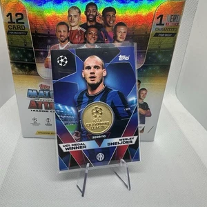 Topps Match Attax 2025/26 - Sneijder Inter Card UCL Medal Winner Relic - Picture 1 of 1