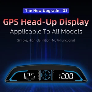 G3 GPS HUD Auto Speedometer Head Up Display Car Vehicle Odometer Gauge - Picture 1 of 19