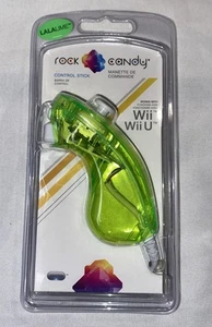 🔥Rock Candy Nintendo Wii/Wii U Nunchuk Control Stick Translucent Green NEW!! - Picture 1 of 2