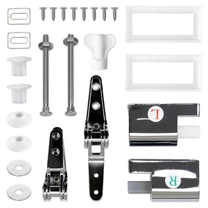 Toilet Seat Hinge Soft Close Repair For Home Bathrooms Soft-close Mechanism - Picture 1 of 10