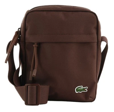 LACOSTE bolso bandolera Neocroc Vertical Camera Bag Puce - Imagen 1 de 4