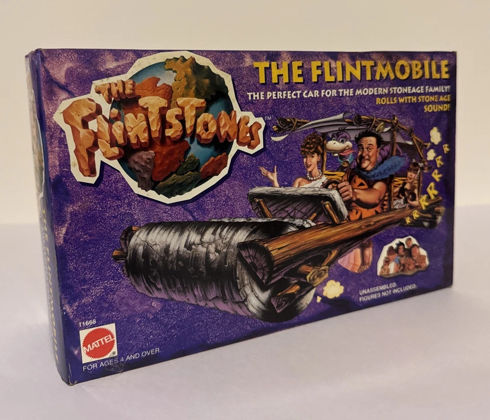 The Flintstones Movie Flintmobile Mattel Toy Car 1993 11668