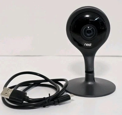 Google A0005 Nest Cam Indoor Security Camera 1st Gen Tested - Image 1 of 4