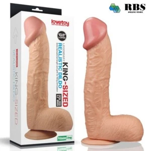 Dildo realistico con ventosa gigante grosso xxl fallo anale vaginale morbido da - Foto 1 di 4