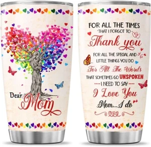 Funny Day Mother Handle Tumblers Women Coffee Mama Insulated for Cups Mothers - Picture 1 of 7