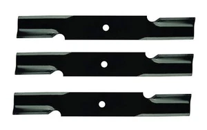 3 PACK OREGON PART # 91-637 MOWER BLADE, 18" DR, JOHN DEERE, SCAG, SNAPPER, TORO - Picture 1 of 1