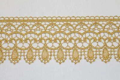 Pizzo merletto in macrame nastro alto 9 cm Sweet Trims 580 passamaneria bordo