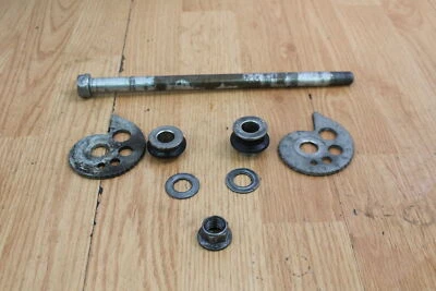 2009 Yamaha XT250 Rear Axle/Chain adjusters - Image 1 of 4