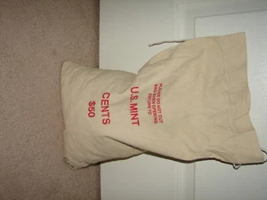 2000 D mint-sewn bag Lincoln cents pennies; 5000 count, as pictured. - Picture 1 of 5