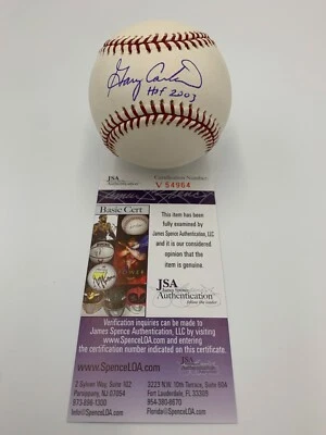 GARY CARTER signed/autographed Rawlings MLB Major League Baseball w/HOF 2003-JSA - Image 1 of 4