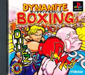 Dynamite Boxing PS1 Playstation 1 Japan Import N.Mint/Mint US SELLER - Picture 1 of 1