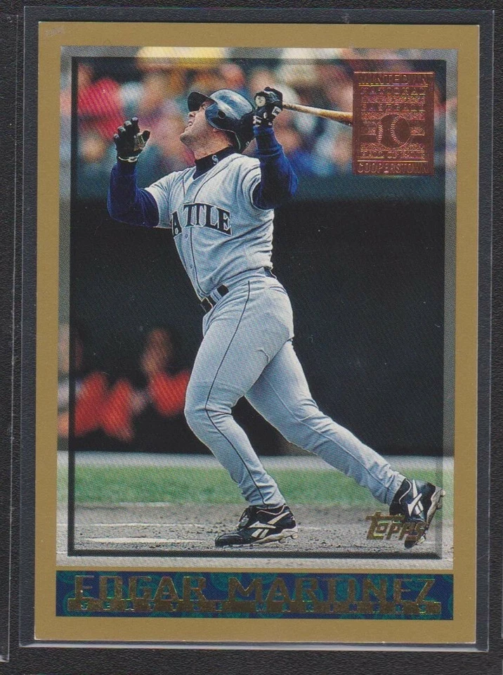 1998 TOPPS MINTED IN COOPERSTOWN PARALLEL #297 EDGAR MARTINEZ MARINERS - Image 1 of 1